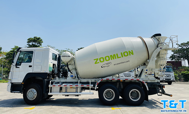 xe bồn trộn bê tông 10m3 Faw Zoomlion chất lượng cao