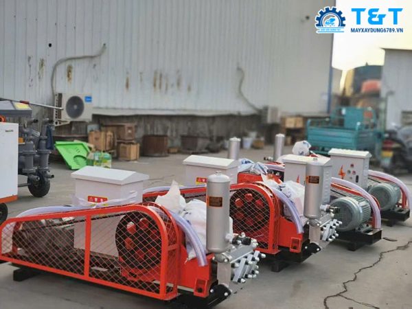 Máy bơm vữa 3 bít tông BW320 chính hãng